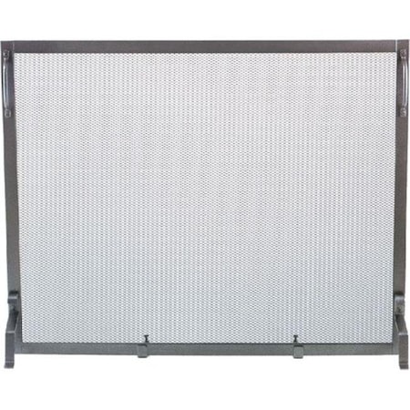 Dagan Dagan S129NI Wrought Iron Panel Screen; Natural Iron S129NI